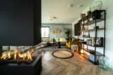Elektrokamin im Wohnzimmer: 10 Ideen für eine moderne Einrichtung